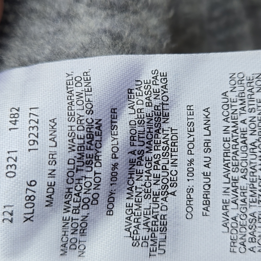 COLUMBIA. Ladies Heathered Blue Cowl Neck Pullover Sweater. Size S. Like New! - Picture 7 of 9